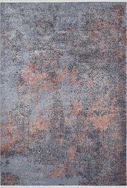 Braunbeiger geometrischer antiker Art Deco Teppich