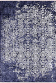 Brown Beige Geometric Antique Art Deco Rug