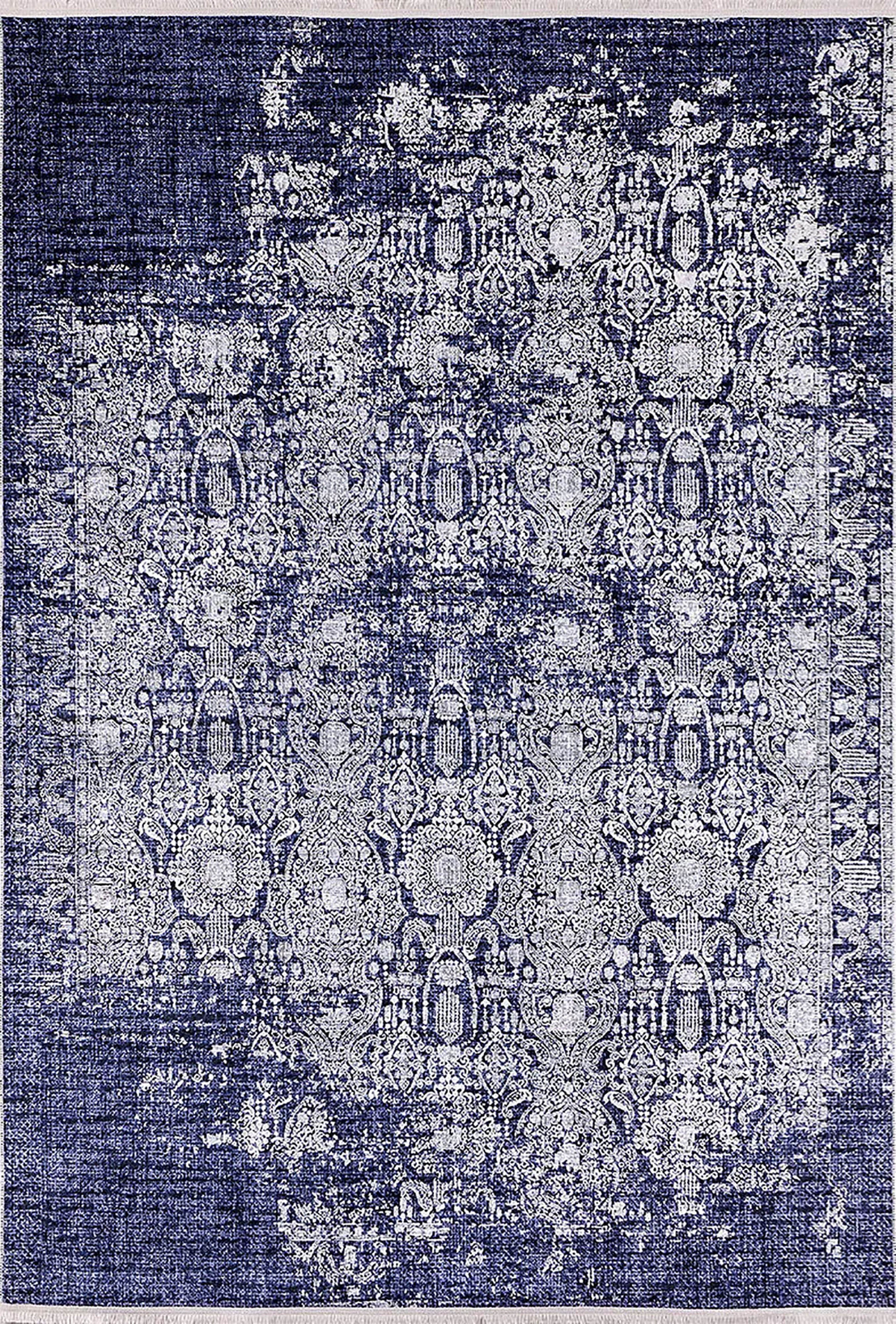 Brown Beige Geometric Antique Art Deco Rug