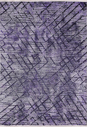 Braunbeiger geometrischer antiker Art Deco Teppich