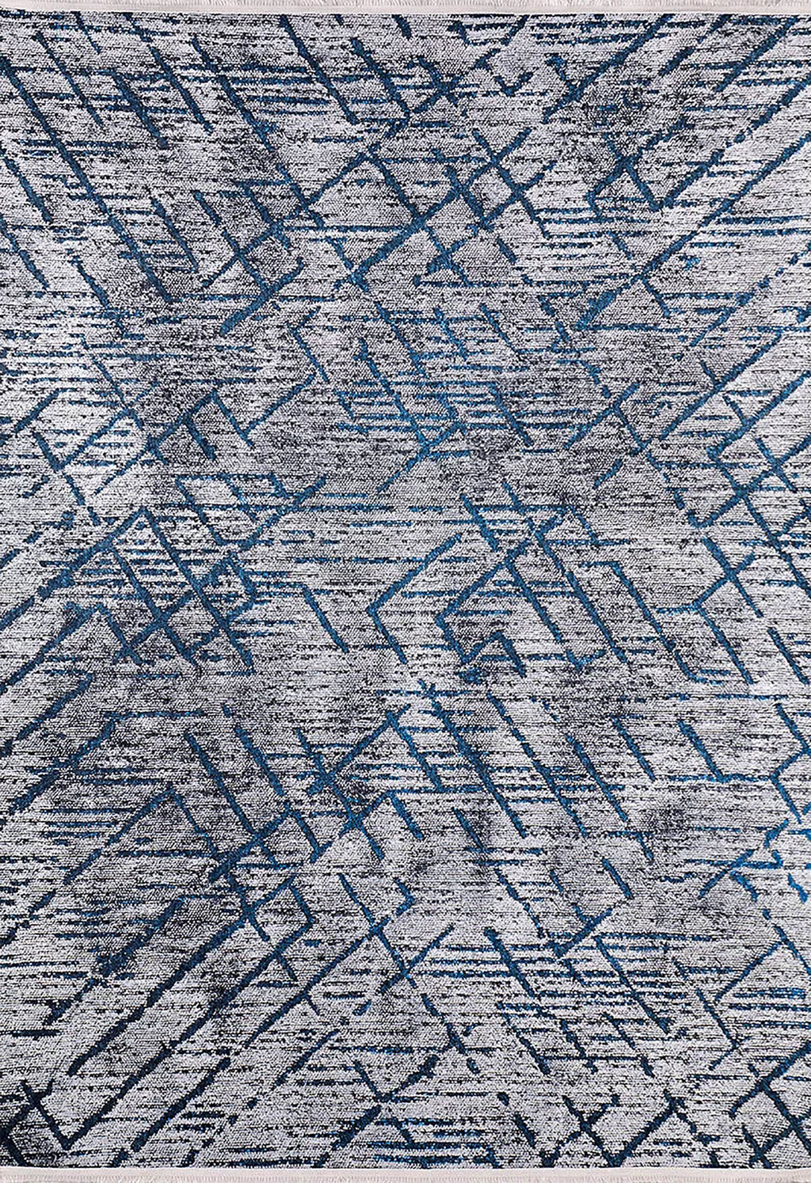 Braunbeiger geometrischer antiker Art Deco Teppich