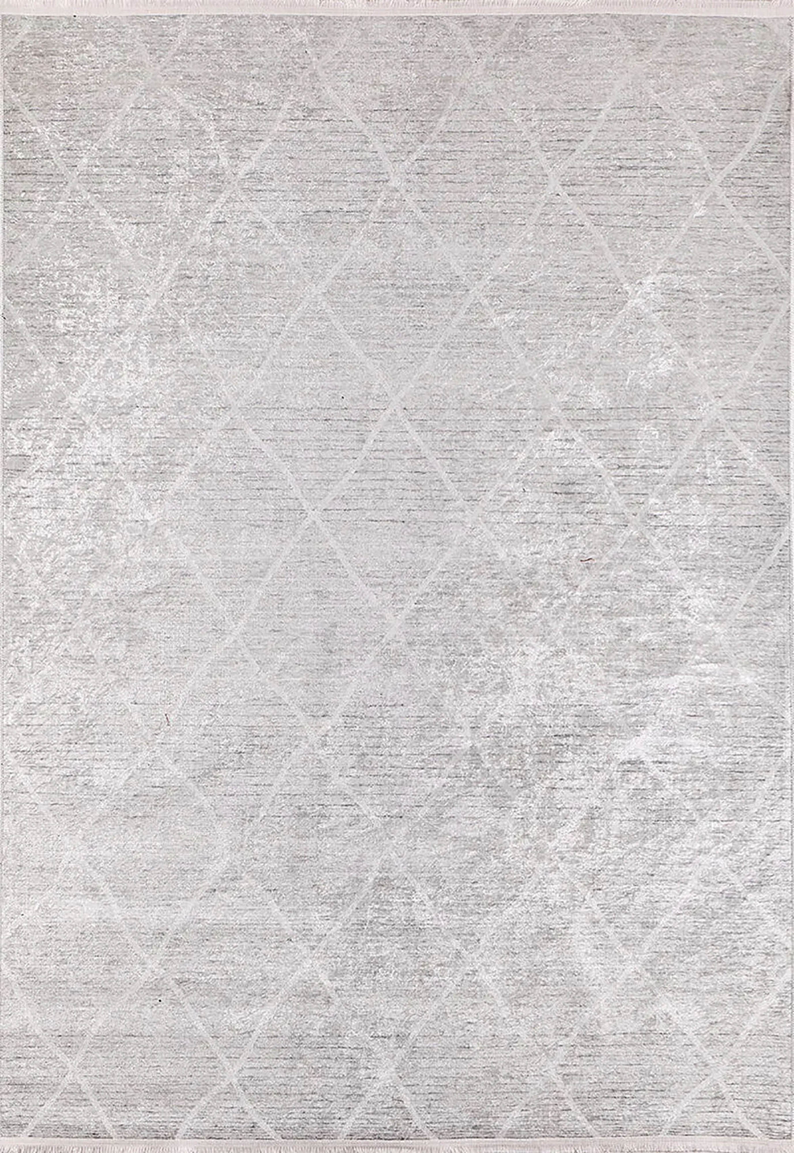 Fas Krem Geometrik Modern Halı - Pera Halı