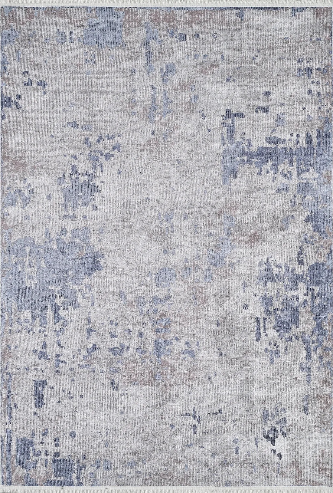 Pale Pink Cream Beige Geometric Patterned Kilim Rug