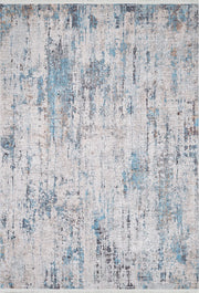 Pale Pink Cream Beige Geometric Patterned Kilim Rug