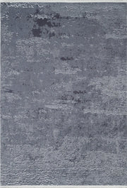 Koyu Gri Abstre Modern Halı