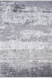 Gri Tonlarda Abstre Modern Halı