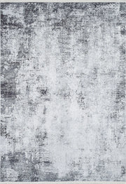 Eskitme Abstre Monokrom Halı