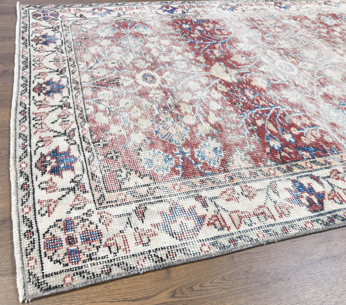 Vintage Purple Anatolian Area Rug