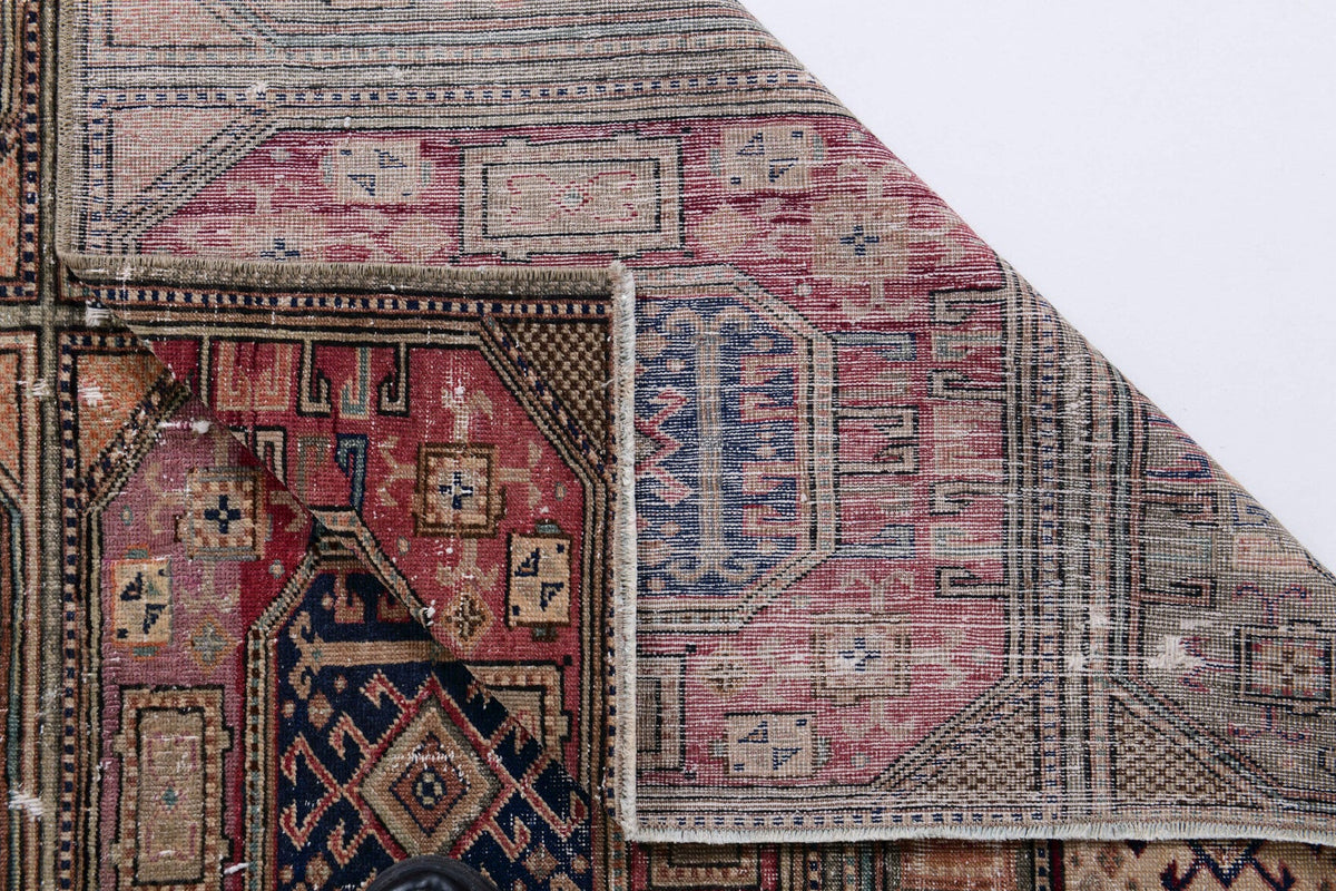 Ikat Design Anatolian Area Rug