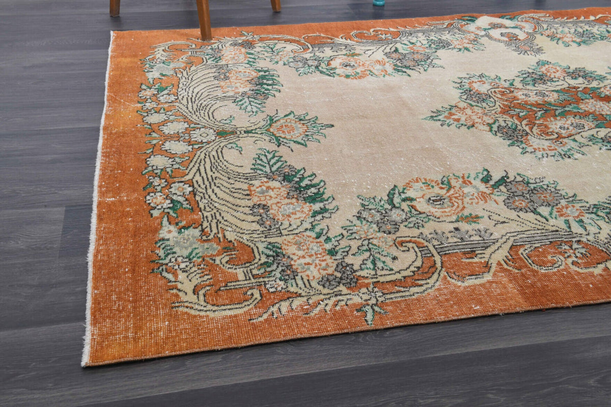 Tek parça el dokuma vintage halı 168x283 cm (4,75 m²) – Pera Halı