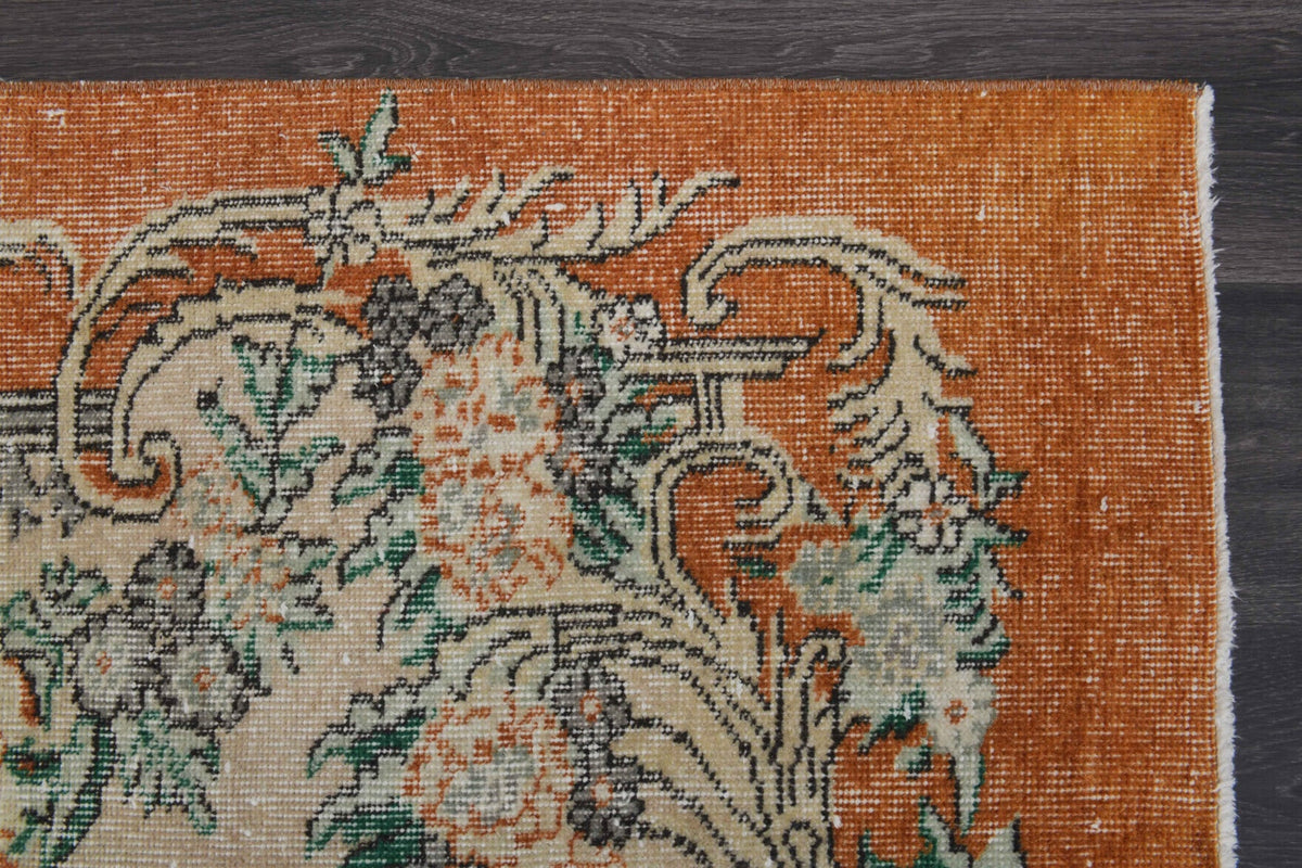 4,75 m² el dokuma vintage halı – Anadolu, 1970'ler
