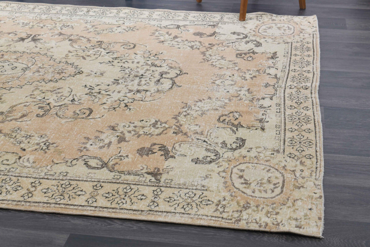 Vintage Oriental Area Anatolian Rug