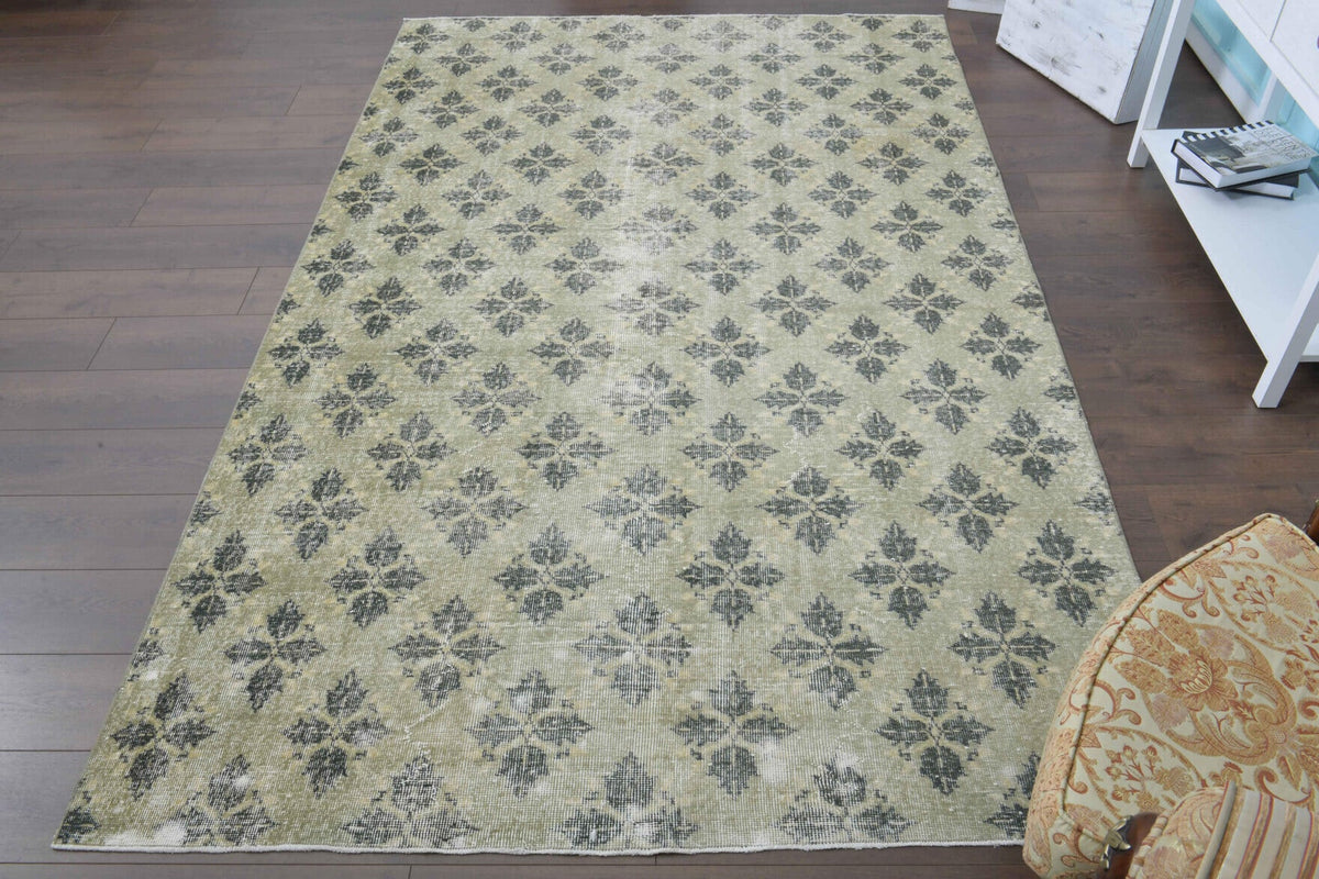 Tek parça el dokuma vintage halı 182x286 cm (5,21 m²) – Pera Halı
