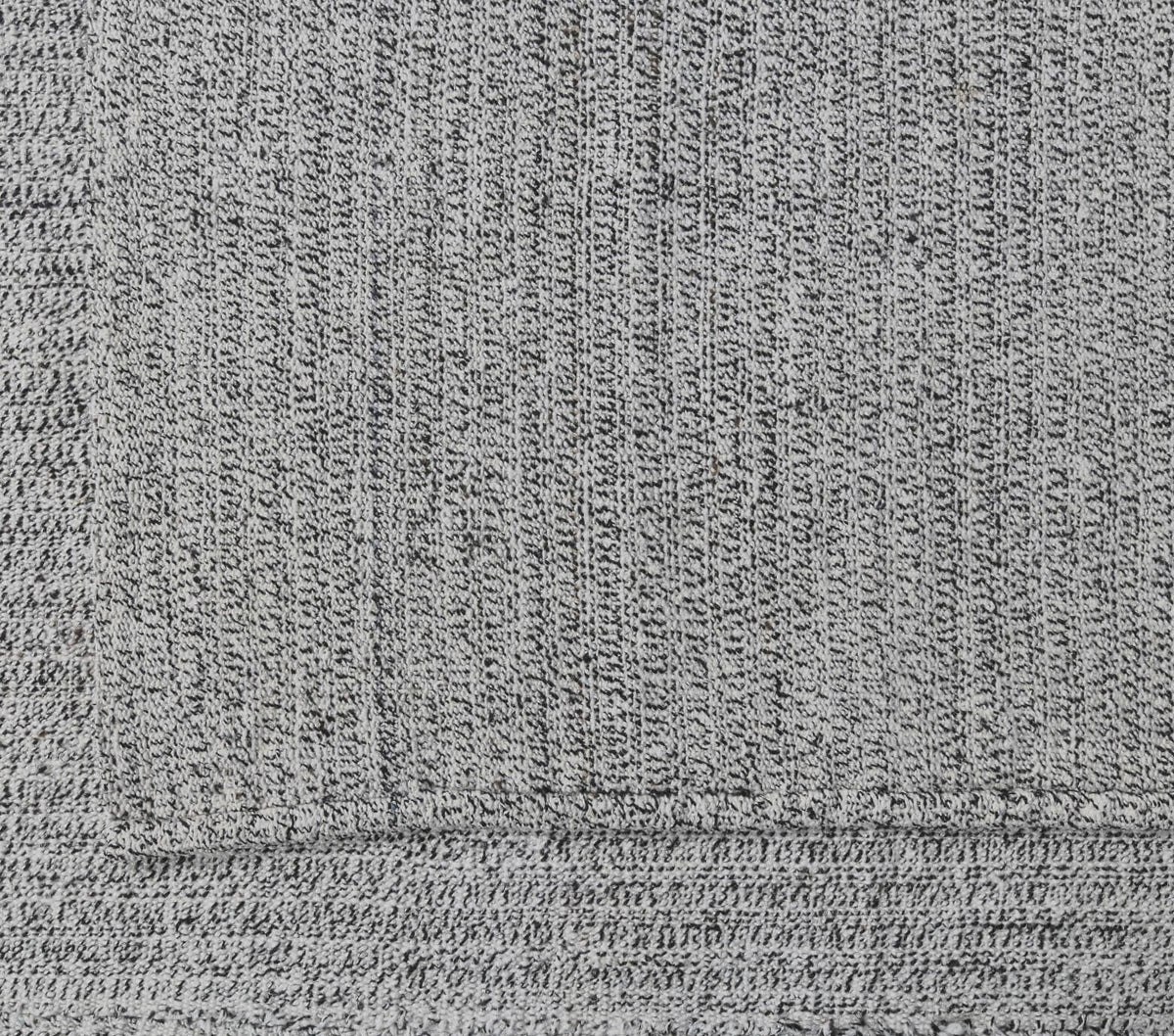 Salon için düz zeminli el dokuma vintage halı – 225x271 cm