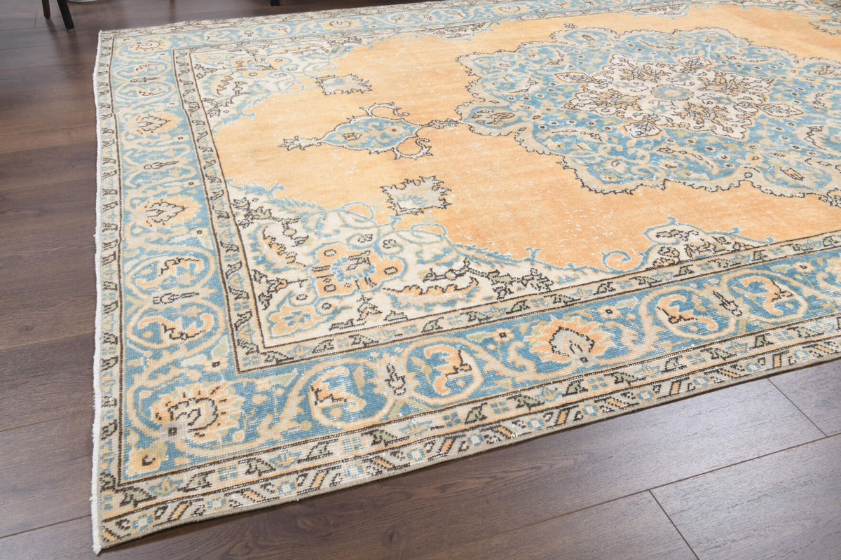 Tek parça el dokuma vintage halı 205x297 cm (6,09 m²) – Pera Halı