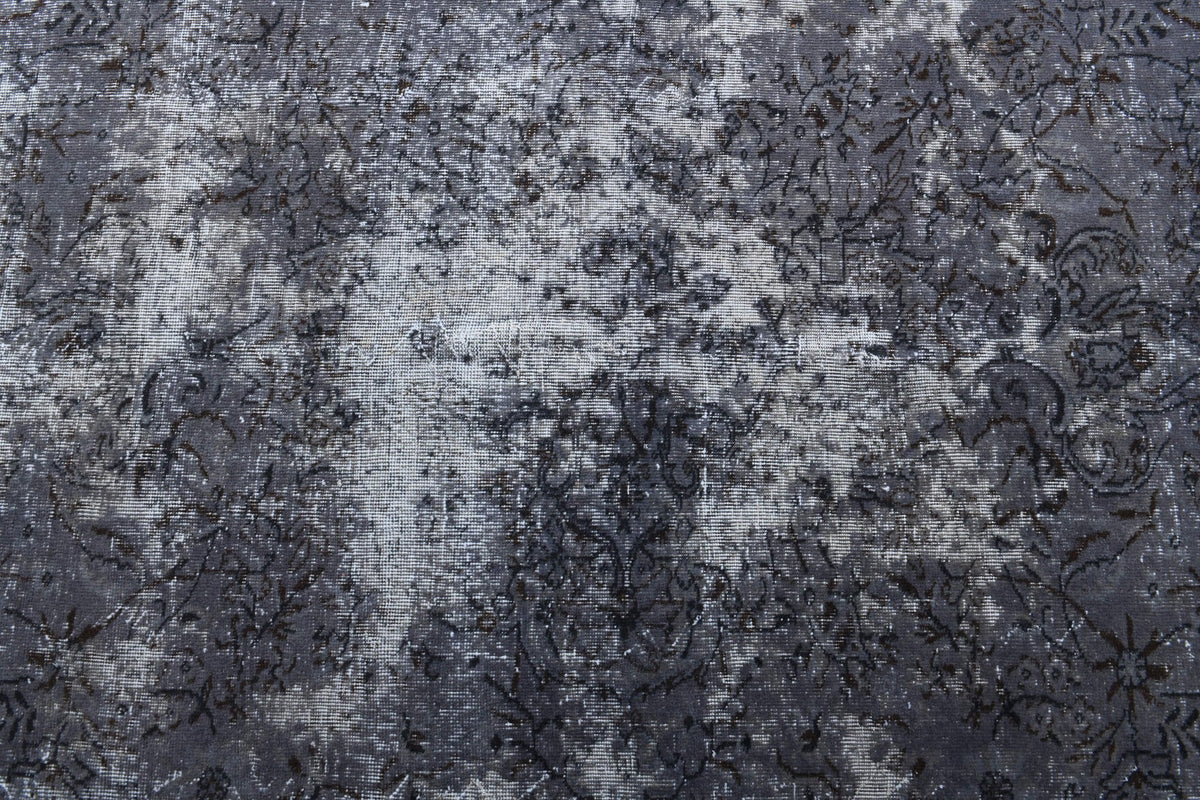 Vintage Hereke Distressed Area Rug