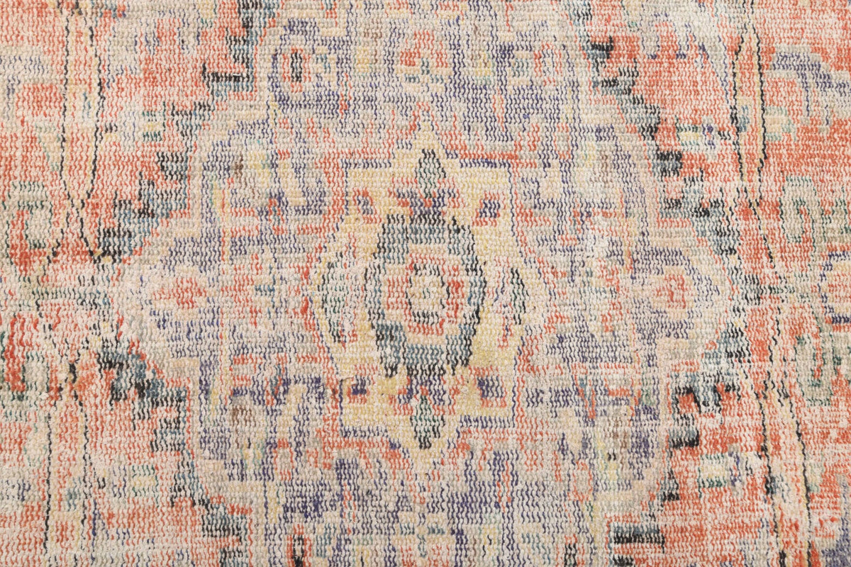 Vintage Orange Area Rug