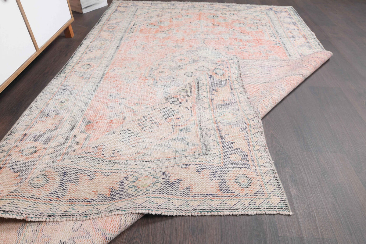 Faded Pink Anatolian Vintage Area Rug