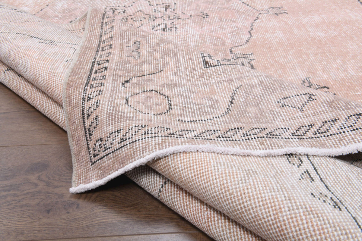 Vintage Oushak Turkish Area Rug