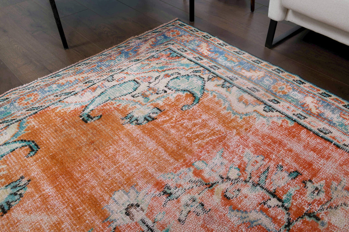 Oriental Oushak Vintage Area Rug