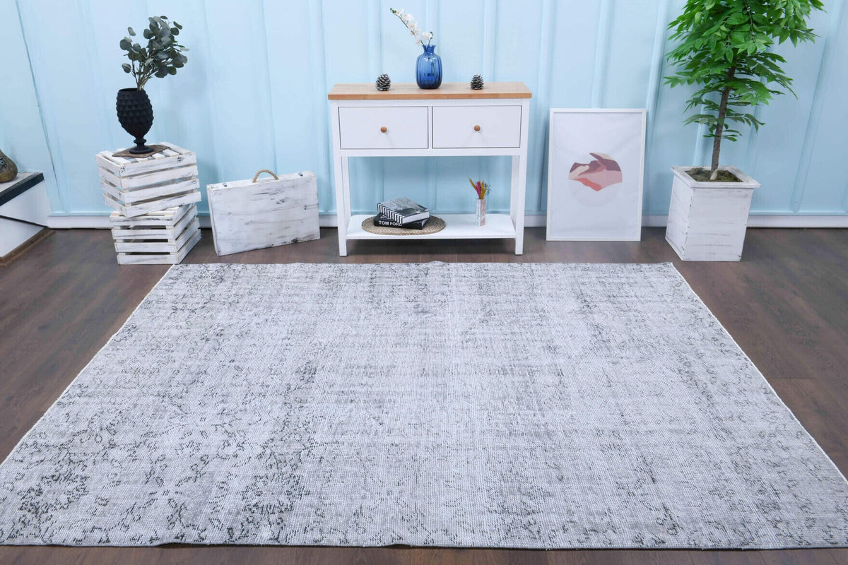 Vintage Area Anatolian Rug - 1950s -