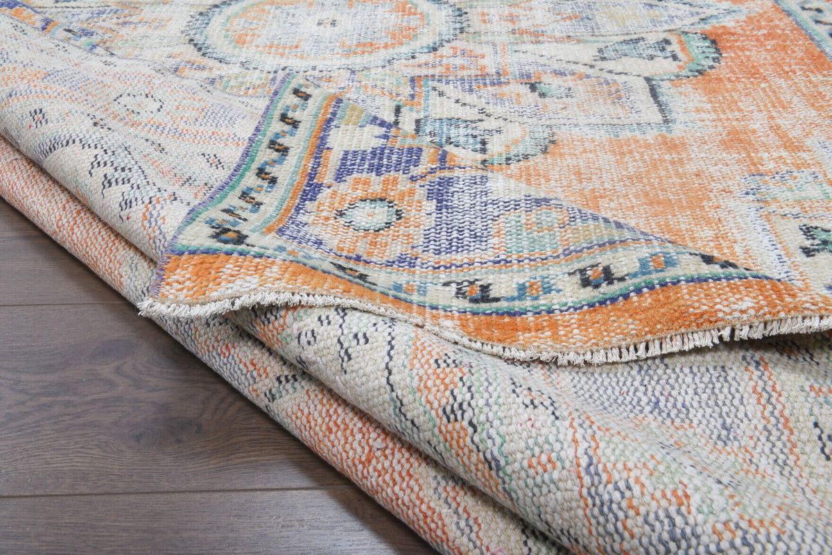 Vintage Oriental Area Anatolian Rug