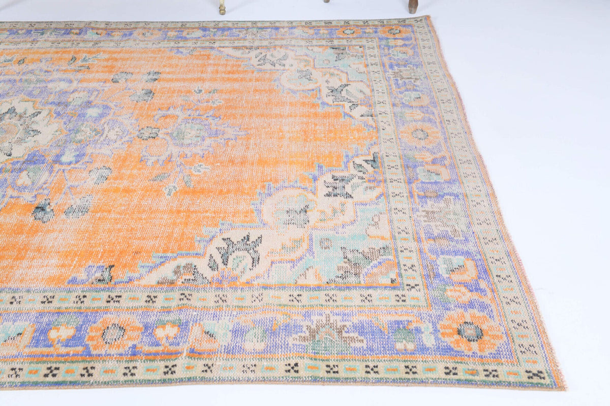 Tek parça el dokuma vintage halı 183x276 cm (5,05 m²) – Pera Halı