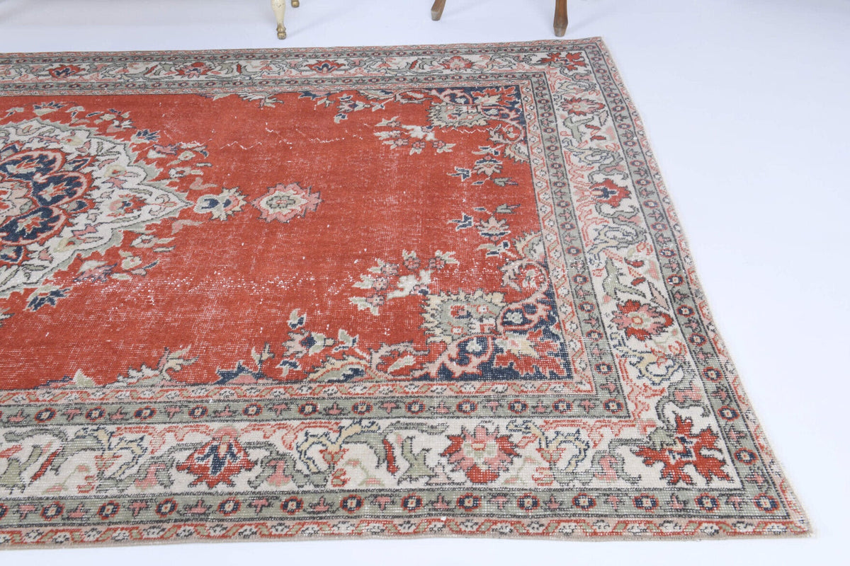 Vintage Oushak Area Rug