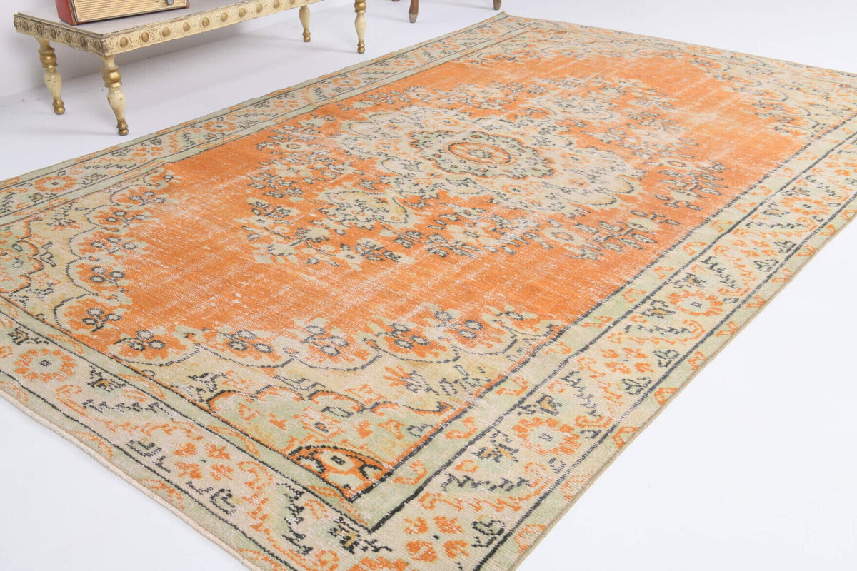 Vintage Oushak Area Rug