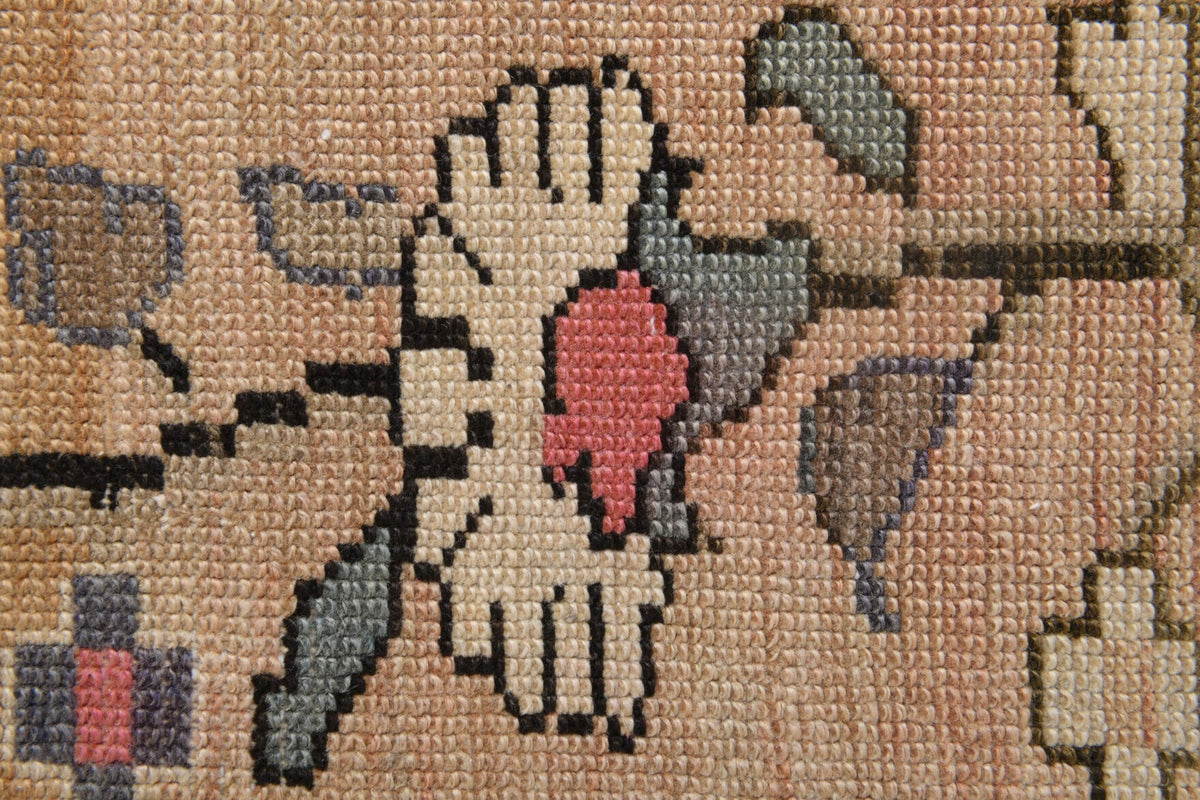 Vintage Turkish Area Rug