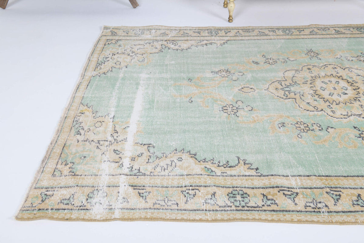 Authentic Antique Oushak Area Rug