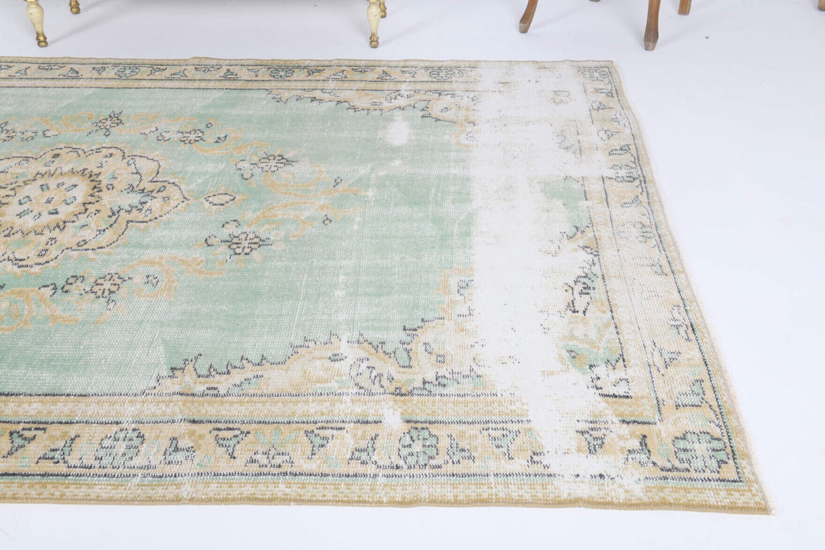 Authentic Antique Oushak Area Rug