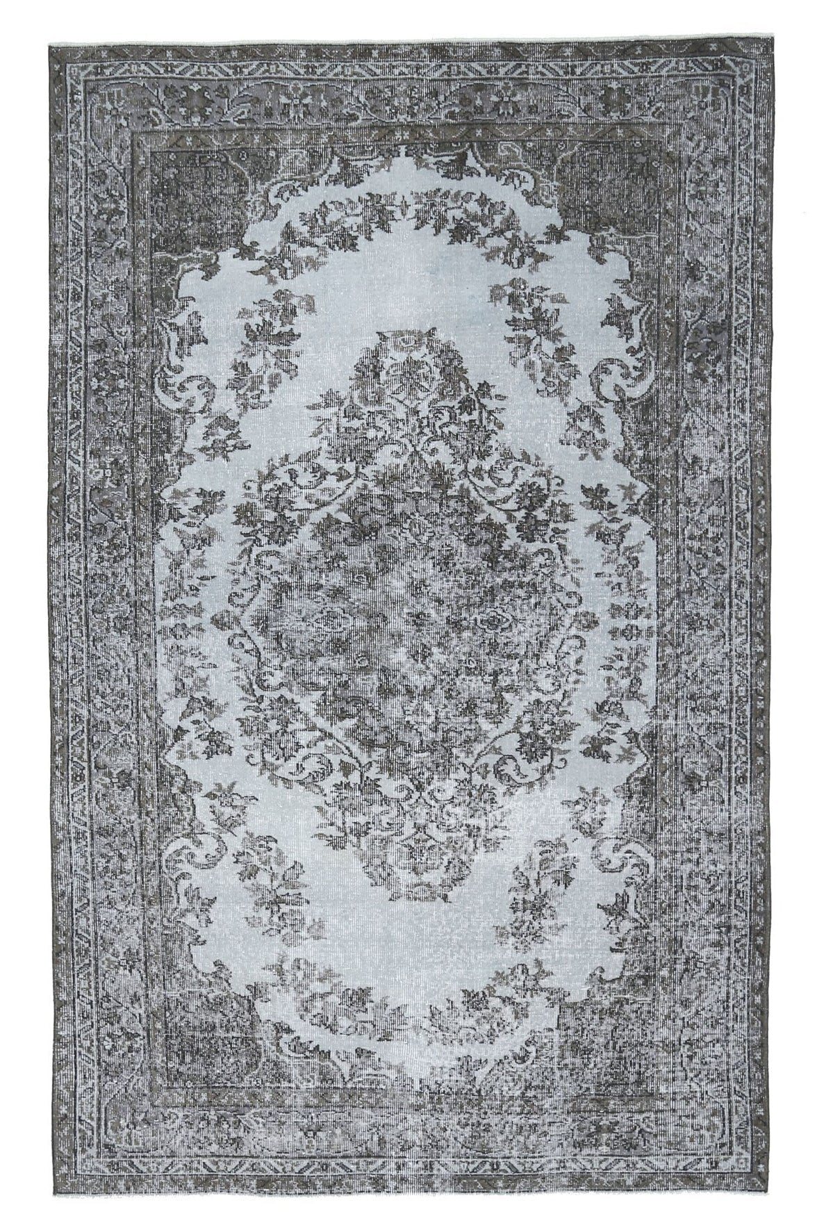 Turkish Vintage Oriental Area Anatolian Rug