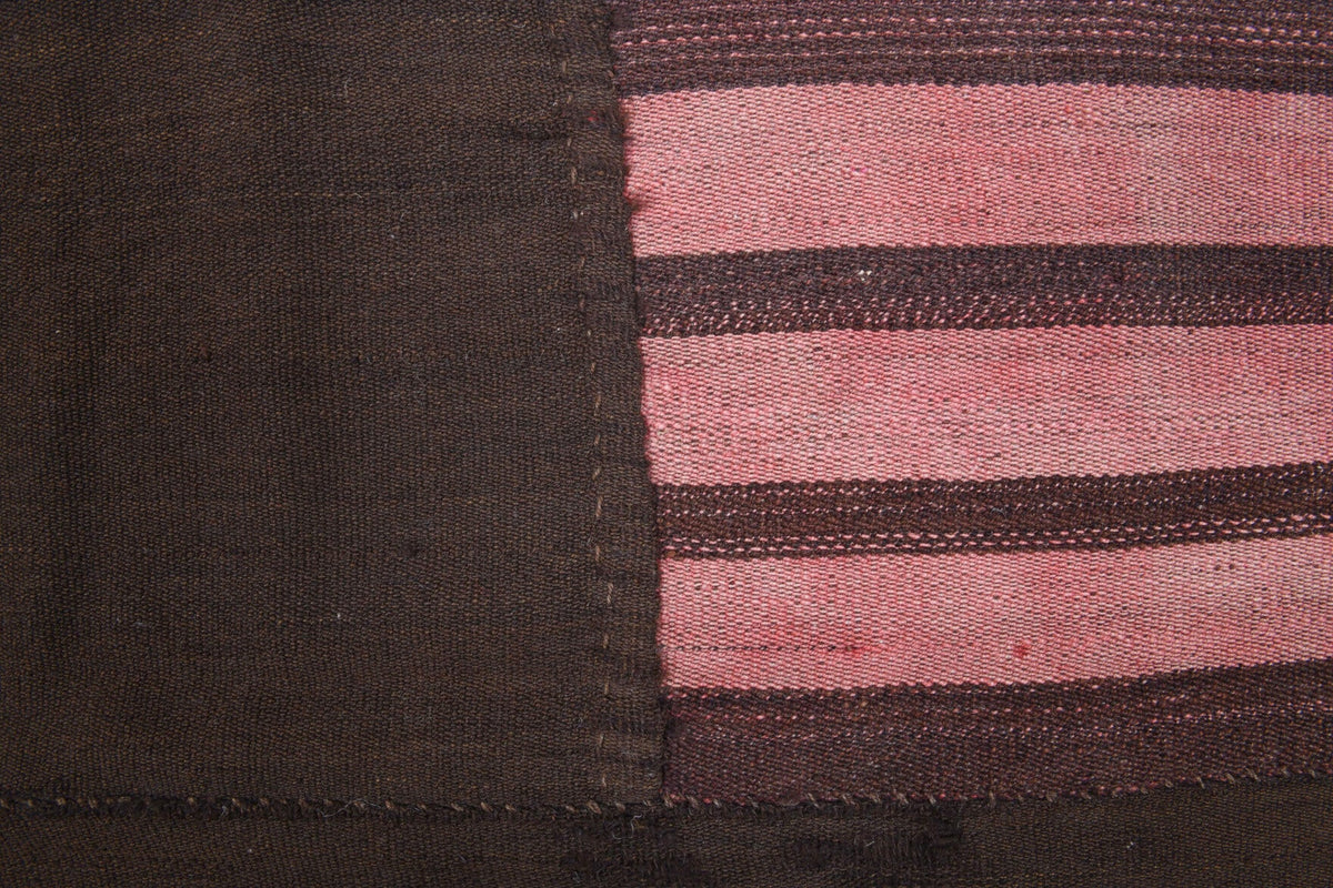 Vintage kilim 175x182 cm – kırmızı düz zeminli, el dokuma