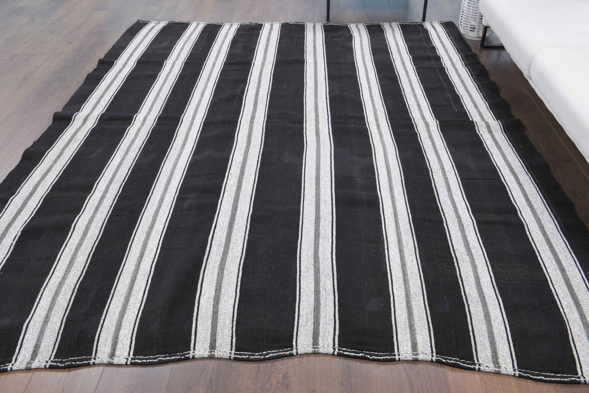 Tek parça el dokuma vintage kilim 221x289 cm (6,39 m²) – Pera Halı
