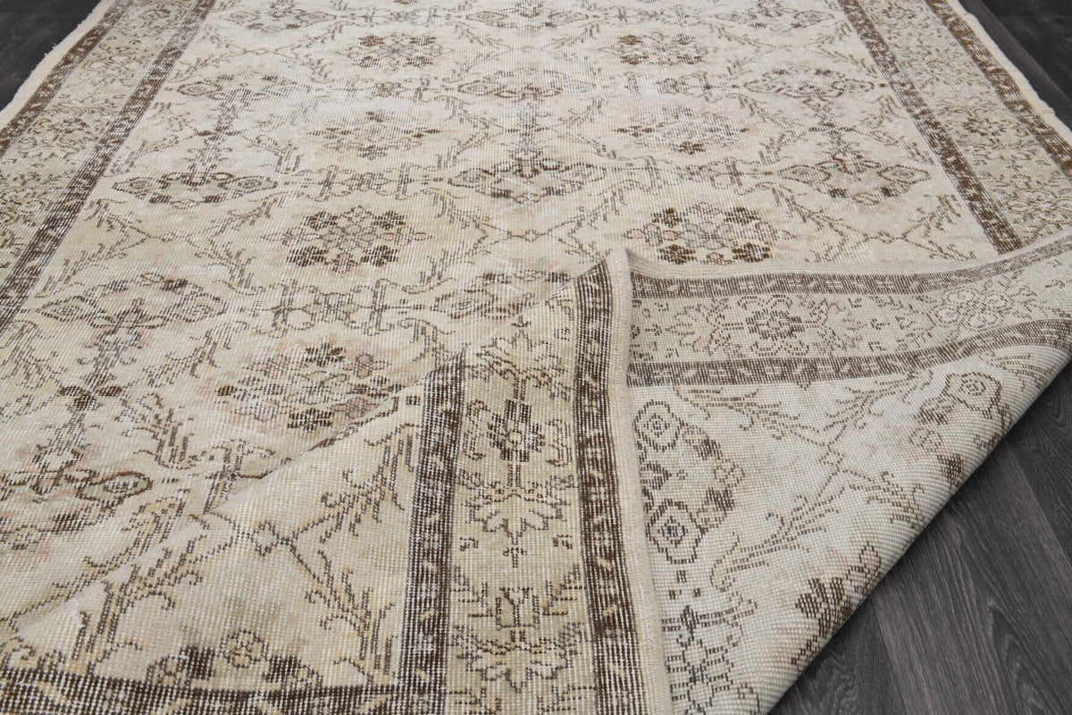 Mid 20th Century Hereke Area Wool Rug