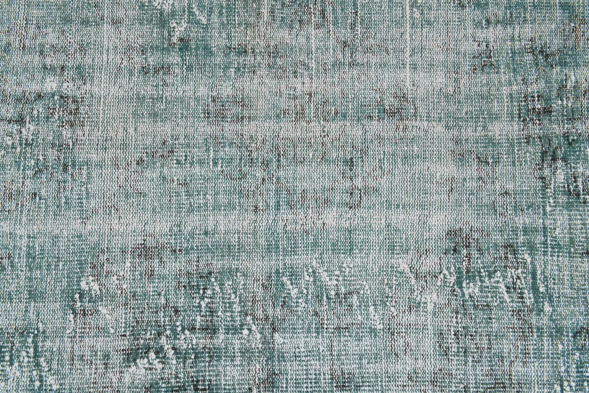 Salon için soyut desenli el dokuma vintage halı – 186x309 cm