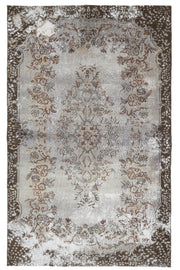 6x9 Vintage Gray Anatolian Rug