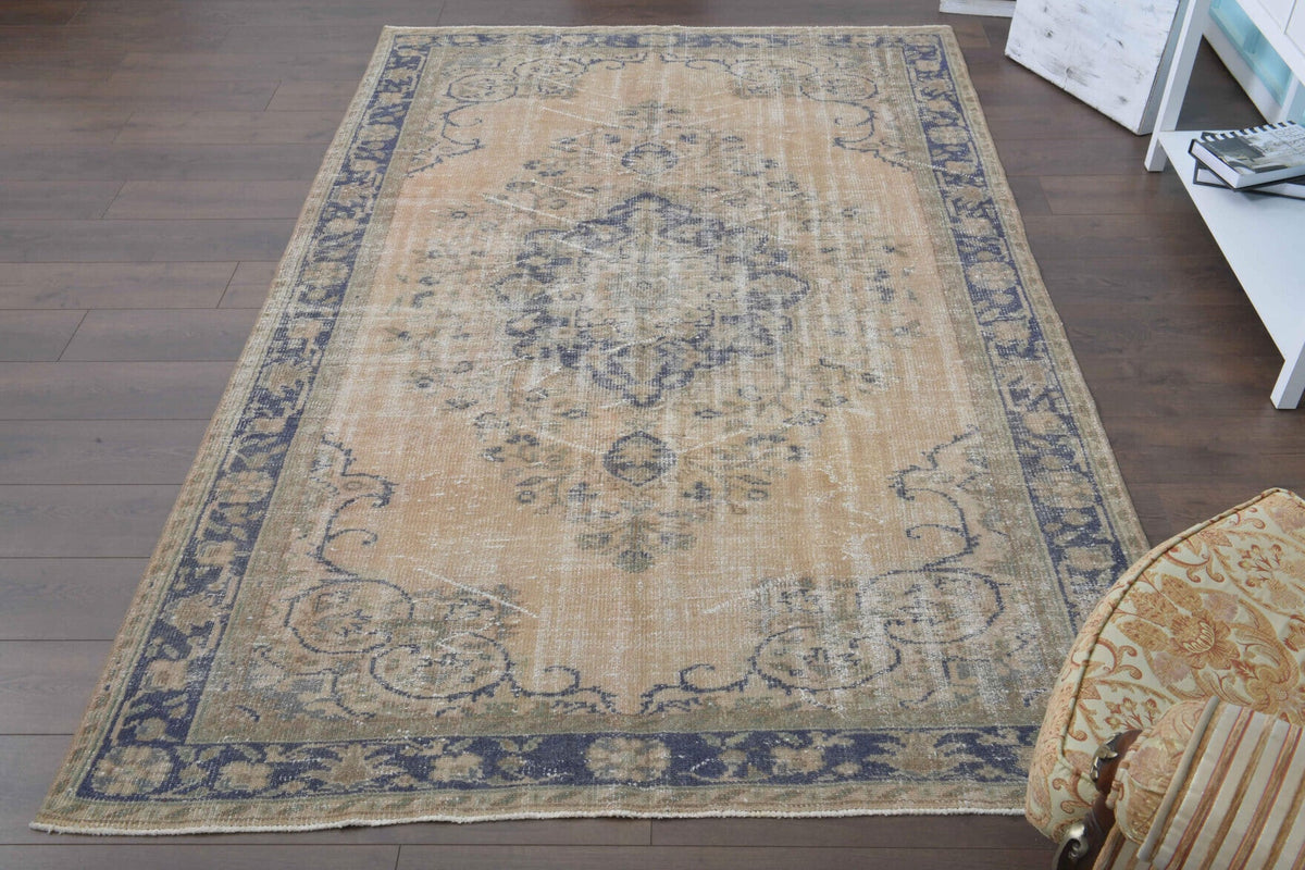 Tek parça el dokuma vintage halı 181x277 cm (5,01 m²) – Pera Halı