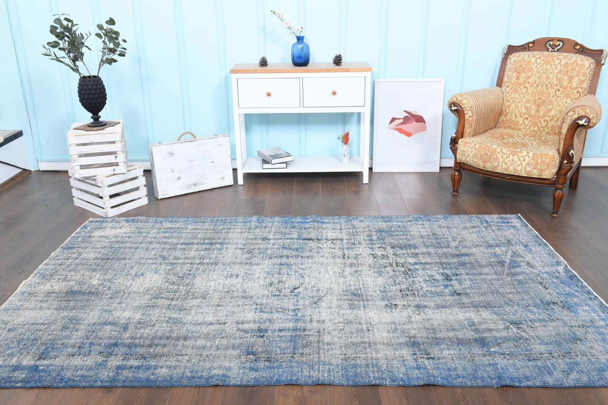 Tek parça el dokuma vintage halı 162x280 cm (4,54 m²) – Pera Halı