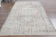 1940'lardan Anadolu kökenli düz zeminli el dokuma vintage halı, 175x270 cm