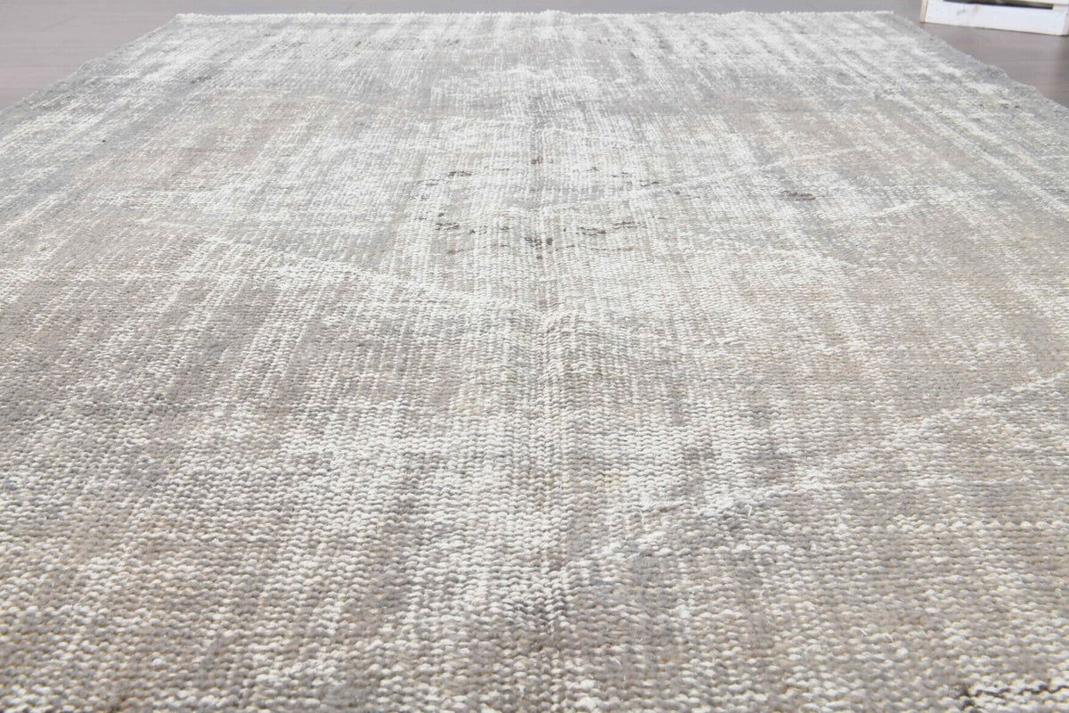 Salon için düz zeminli el dokuma vintage halı – 175x270 cm