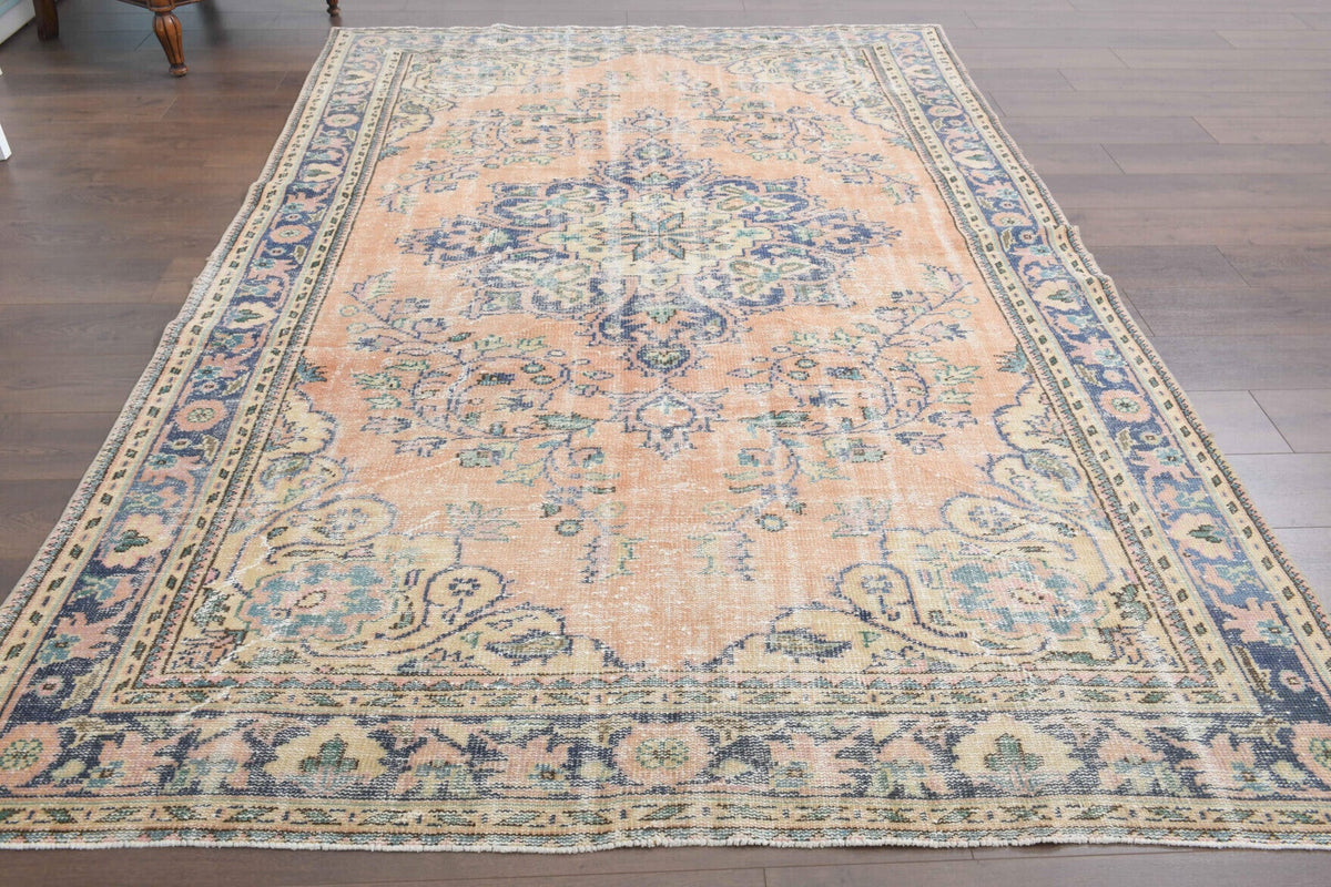 Tek parça el dokuma vintage halı 204x309 cm (6,3 m²) – Pera Halı