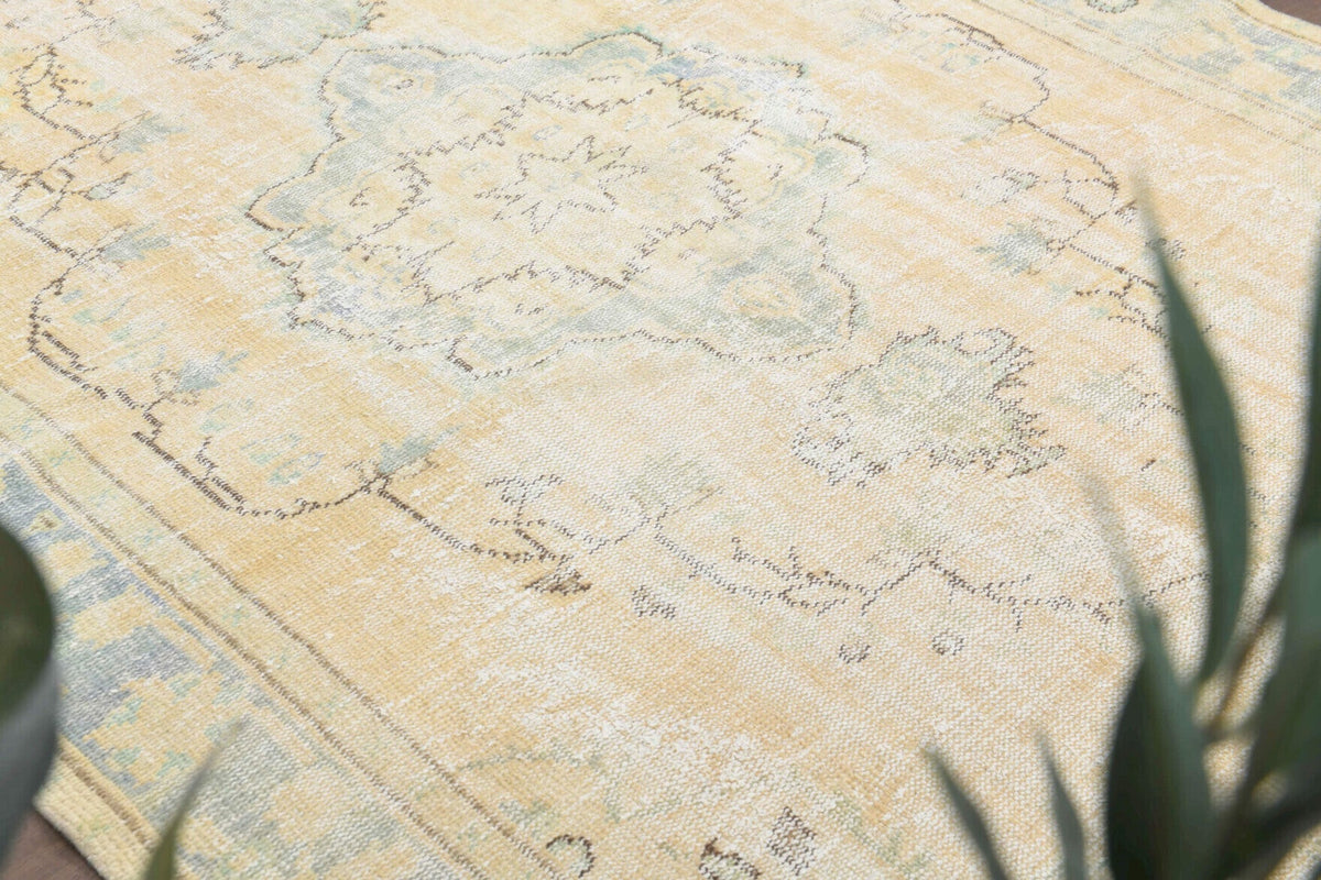 1960s Vintage Oushak Area Rug