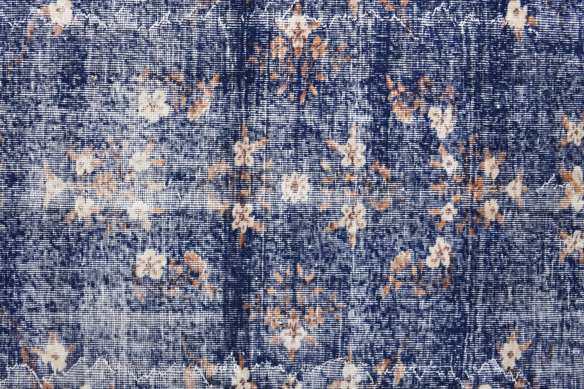 Royal Blue - Vintage Floral Rug