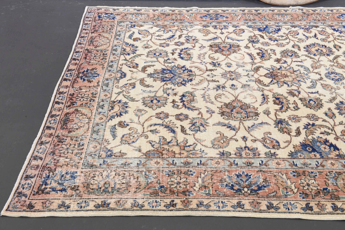 Tek parça el dokuma vintage halı 199x322 cm (6,41 m²) – Pera Halı