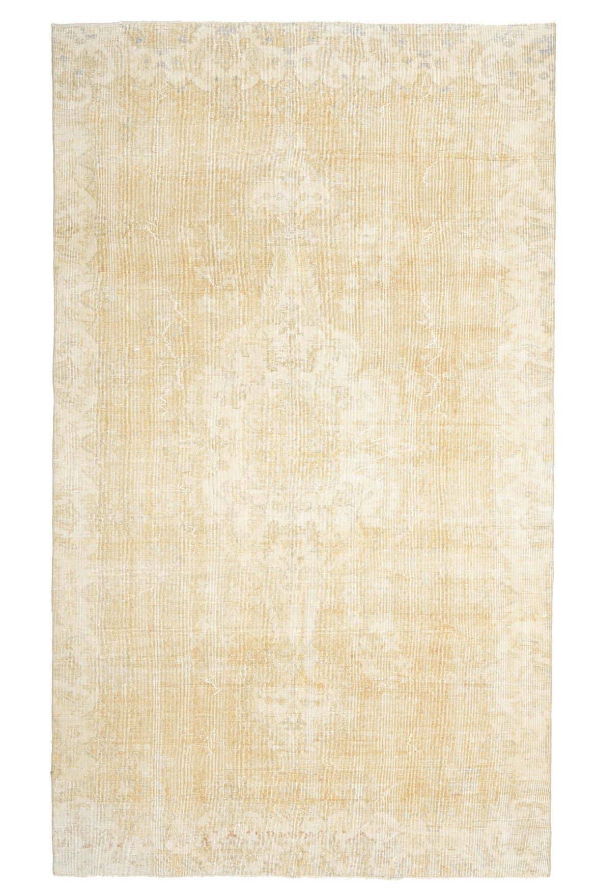 Neutral Vintage Oriental Anatolian Rug