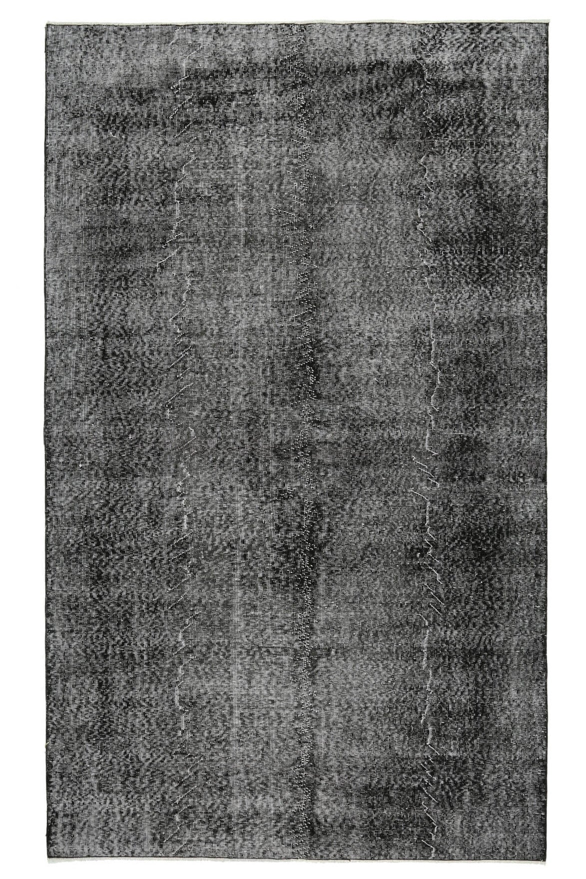 Vintage Anatolian Black Area Rug
