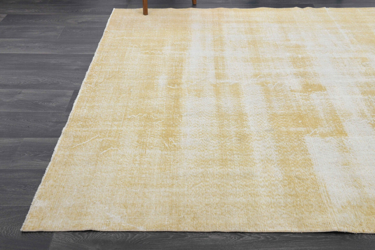 Tek parça el dokuma vintage halı 202x303 cm (6,12 m²) – Pera Halı