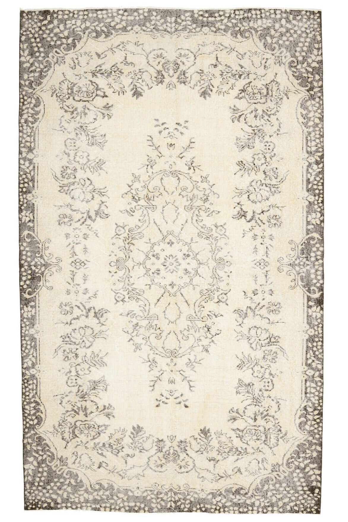 Vintage Oriental Area Anatolian Rug